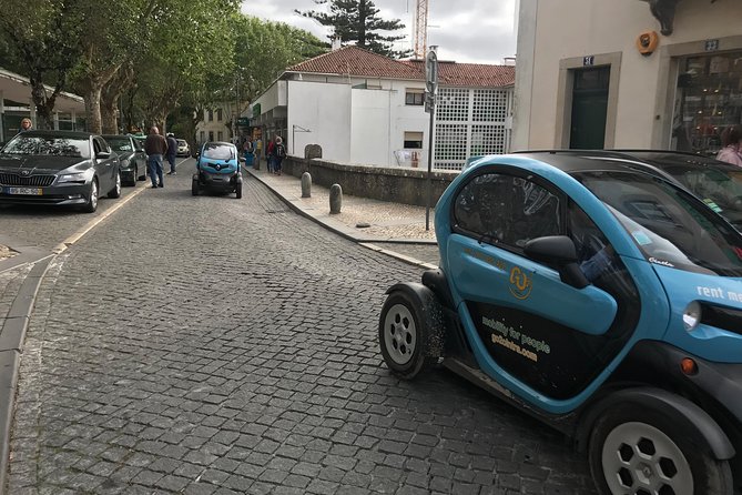 E-Car Self Guided Tour / Palacio da Pena / Regaleira / Monserrate - Stop 1: Park and National Palace of Pena—romantic revival, big views, smart timing