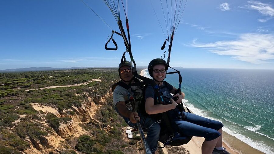 From Lisbon: Paragliding Tandem Flight - How the Flight Actually Feels From the Moment You Arrive