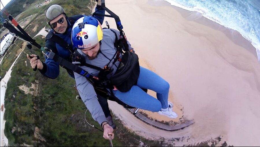 From Lisbon: Paragliding Tandem Flight - The Pilot Experience: Safety and Calm, Not Chaos