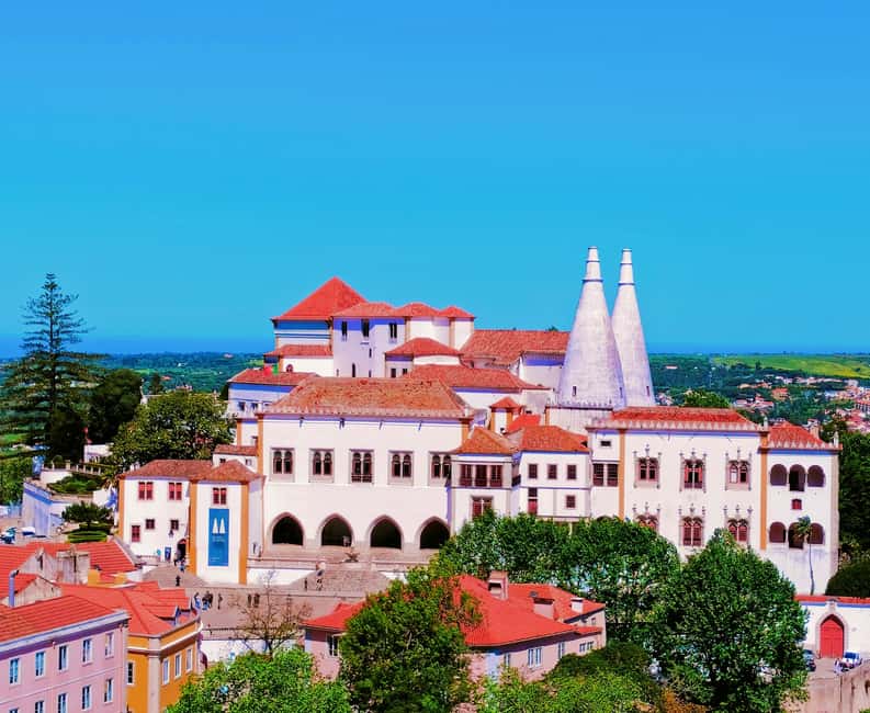 From Lisbon: Pena Palace, Regaleira, Monserrate & Cabo Roca - Pena Palace: a hilltop fairytale with real architectural swagger