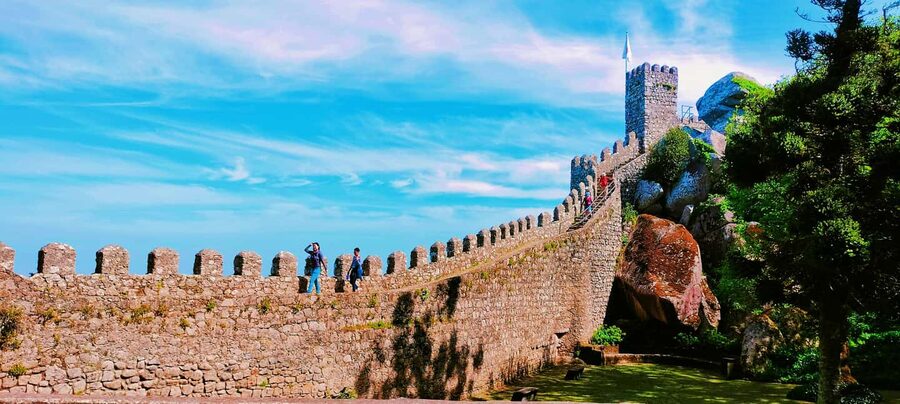 From Lisbon: Pena Palace, Regaleira, Monserrate & Cabo Roca - Guincho Beach and the coast drive: scenery without the pressure