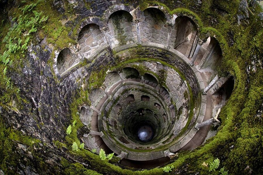 From Lisbon: Pena Palace, Regaleira, Sintra & Cascais Tour - Quinta da Regaleira + Sintra town free time: garden time is real time