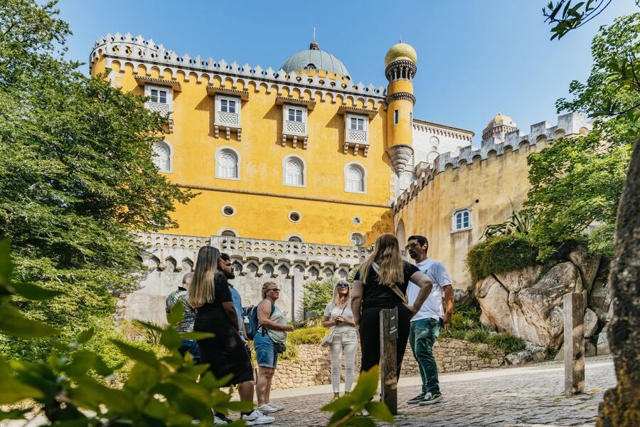 From Lisbon: Sintra & Cascais Small Group Tour with Tickets - Pena Palace: What You Get (and Why Balconies Matter)