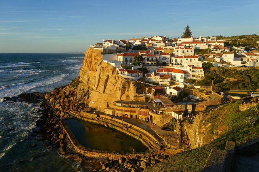 From Lisbon: Tour Sintra, Pena Palace, Regaleira and Cascais - Cascais: seaside strolling with Praia da Conceição time