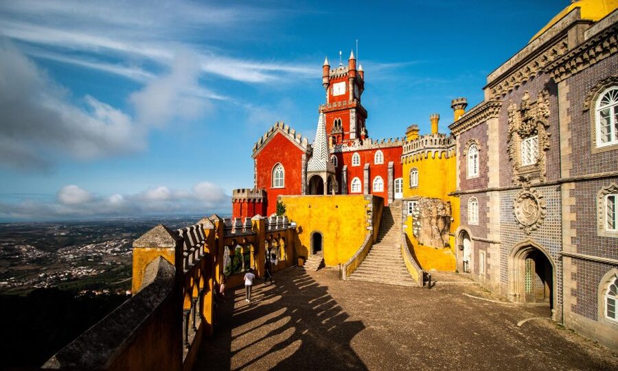 From Sintra: Pena Palace Guided Tour - Pena Palace feels like a movie set you can walk around