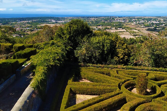 Historic center of Sintra on foot - Stop 5: Valverde Palácio de Seteais for Views Toward Pena and the Atlantic