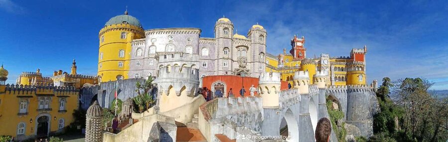 Lisbon: Tour to Pena Palace, Sintra, Cabo da Roca, Cascais - Pena Palace: the king’s love letter, in walking form
