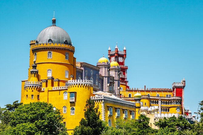 Private Tour Sintra, Palaces and Mountain Tuk Tuk(2 to 6 people) - National Palace chimneys: classic Sintra in passing