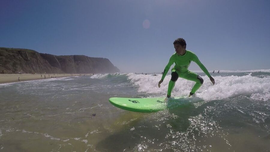 Sintra: 2-Hour Private Surf Lesson at Praia Grande - Your lesson rhythm: warm-up practice, safety, then riding