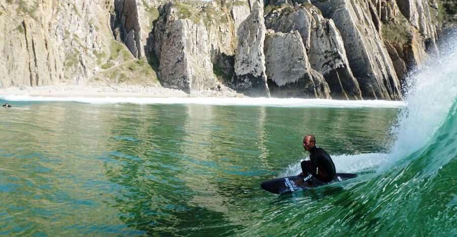 Sintra: 2-Hour Private Surf Lesson at Praia Grande - Private 2-hour coaching with the right board and wetsuit