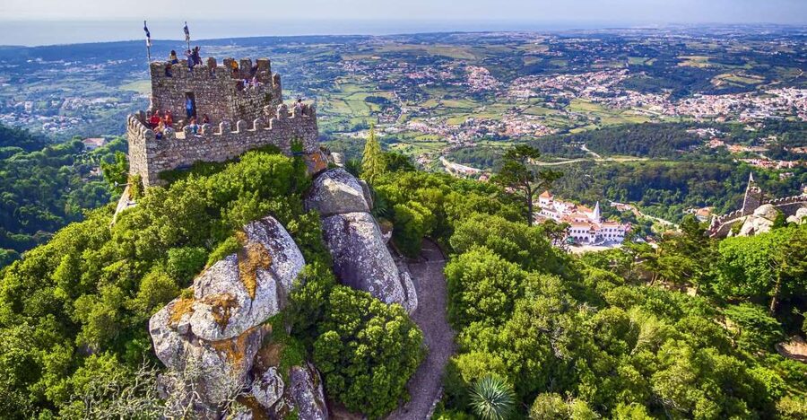 Sintra: Castle of the Moors E-Ticket and Audio Guide - Your self-guided Moorish Castle visit, minus the tour-cluster
