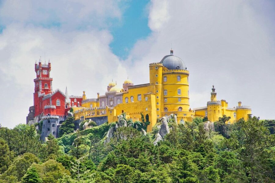 Sintra: Pena Palace, Moorish Castle, Regaleira, & Monserrate - Pena Palace and Park: color, drama, and why the park time matters