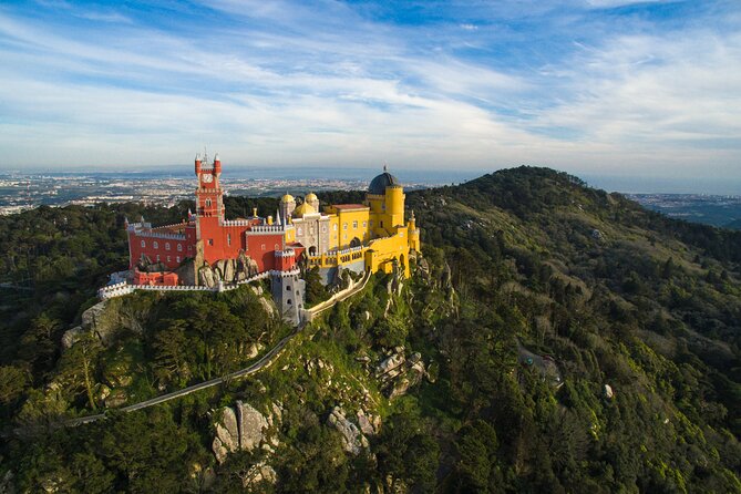Sintra Private Tour with Tickets: Pena Palace & Moorish Castle - Pena Palace and Park: fairytale architecture with serious step count