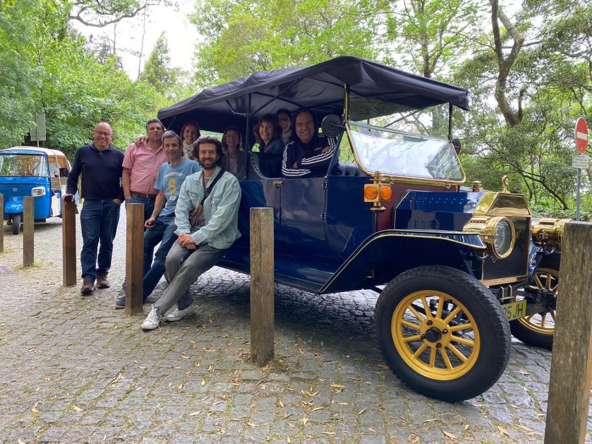 Tour Sintra: Charming tour in a Classic Car - Pena Palace viewpoints and the color story up on the hill