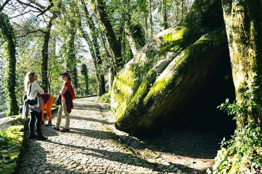 Walking tour:Pena Palace, Moorish Castle,Quinta da Regaleira - A day that starts with Sintra, not a bus